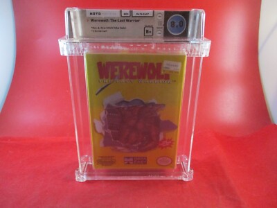 Werewolf: The Last Warrior (Nintendo NES) **BRAND NEW** Sealed! WATA 8.0 B+ Seal