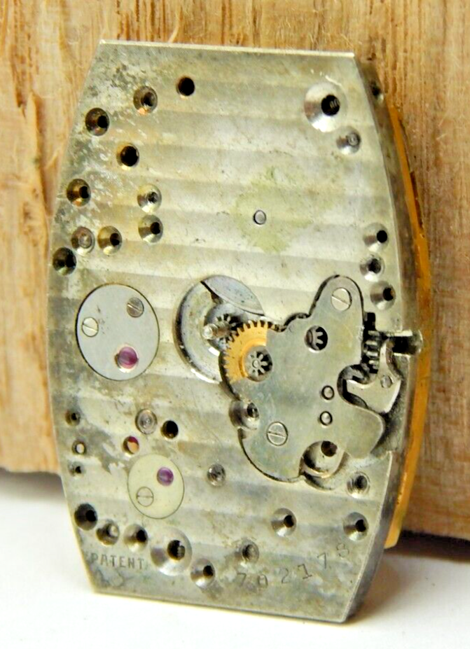 Vintage Gruen Precision 17 jewel grade 123 gilded men's wrist watch