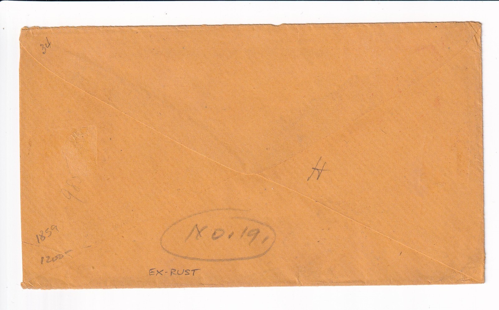 Stampless: 1859 Honolulu, Hawaii to Haverhill, Ma via San Francisco, Ca (62592)