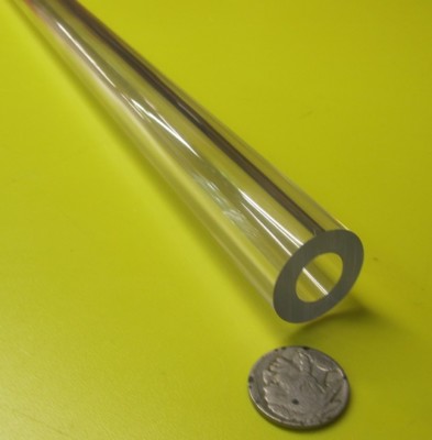 Kmac Polycarbonate Clear Tube/ Tubing 1.00'' x .500'' x 1/4'' Wall