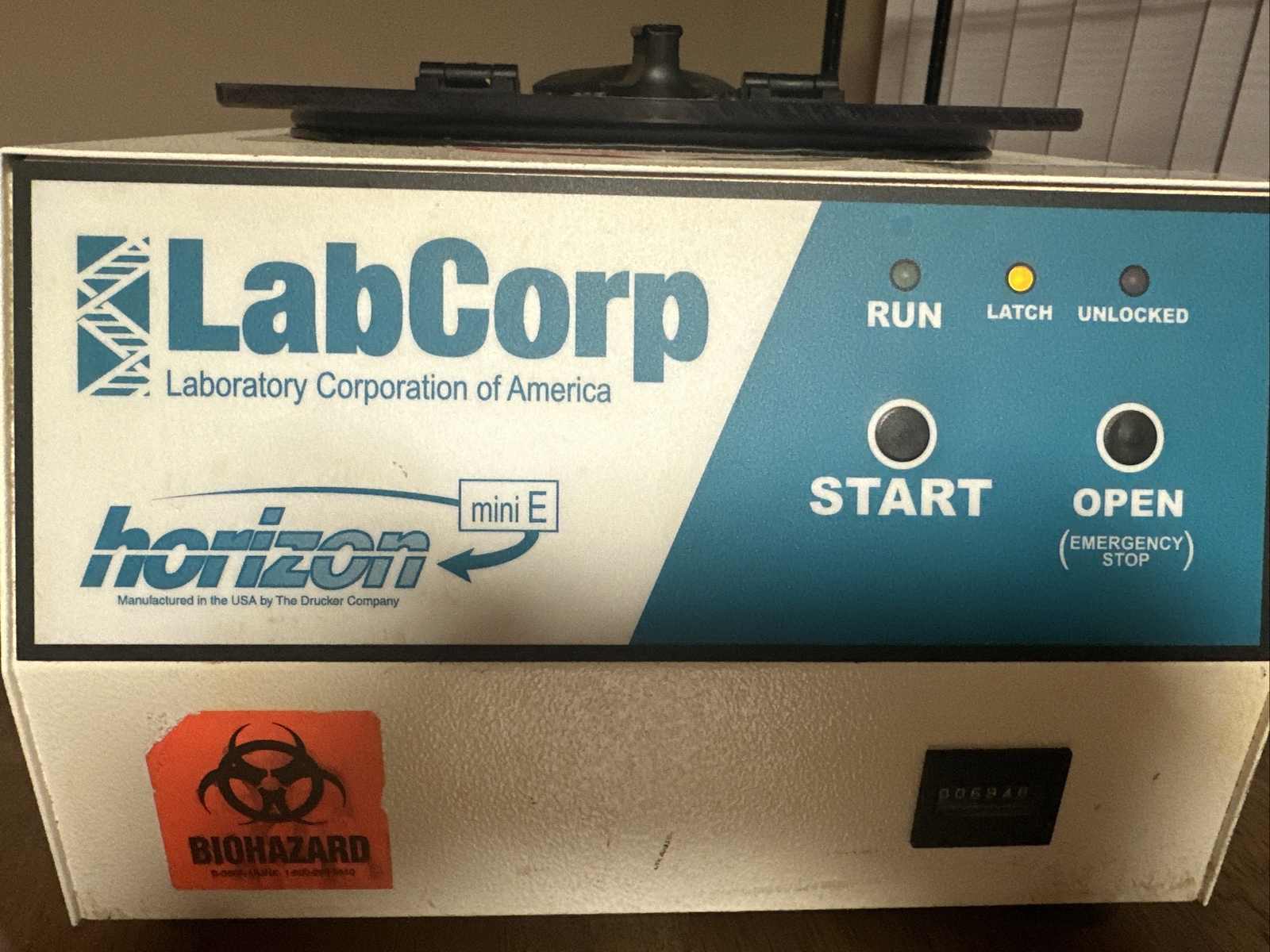Labcorp Mini Pc LabCorp Horizon Mini E 6-Place Centrifuge with 6 Tubes | eBay