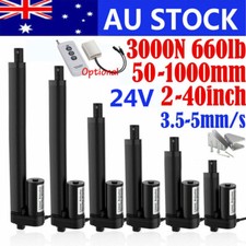 Heavy Duty 24V Linear Actuator Motor 3000N 660lb Stroke 50mm~1000mm High Speed