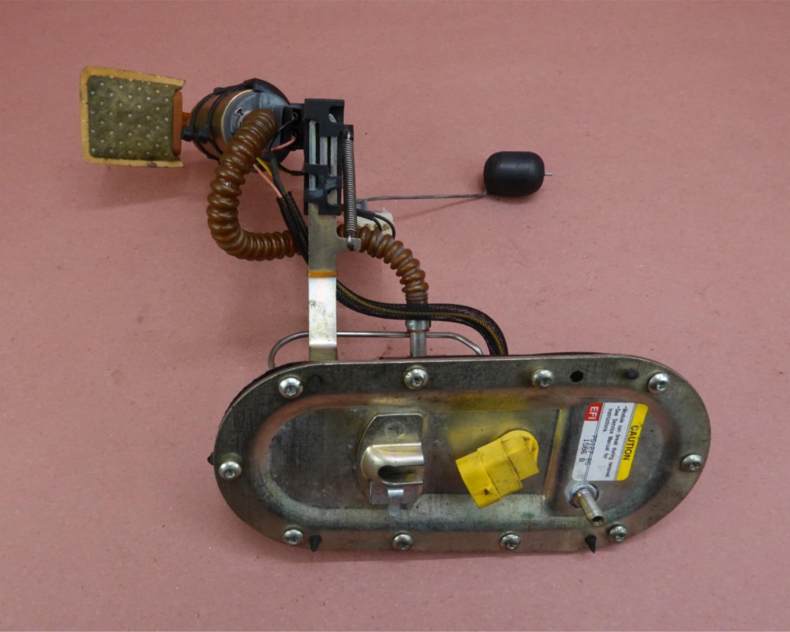 Harley Road King FLH Police FLHP Fuel Gas Pump Tank Cover Sending  