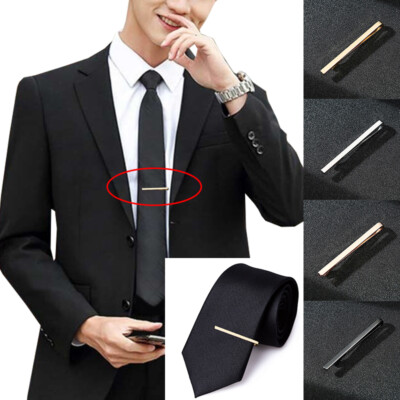 Men's Simple Suit Clip Jewelry Gift Tie Clips Daily Business
