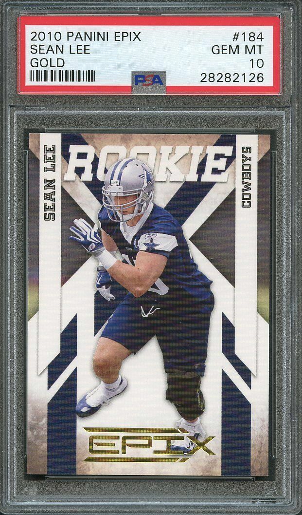 Sean Lee Panini Epix #184 Gold