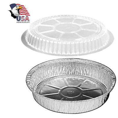 Cake Pan Inch Aluminum Pans With Lids Pie Pan Inch Round Tin Foil