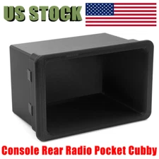 Console Rear Radio Pocket Cubby For 2003-2006 Silverado Sierra Tahoe Yukon XL