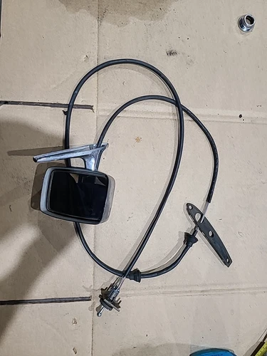 1979 FORD REMOTE CHROME MIRROR OEM D9AB-17713-AB A32