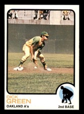 1973 Topps Baseball #456 Dick Green NM *d8