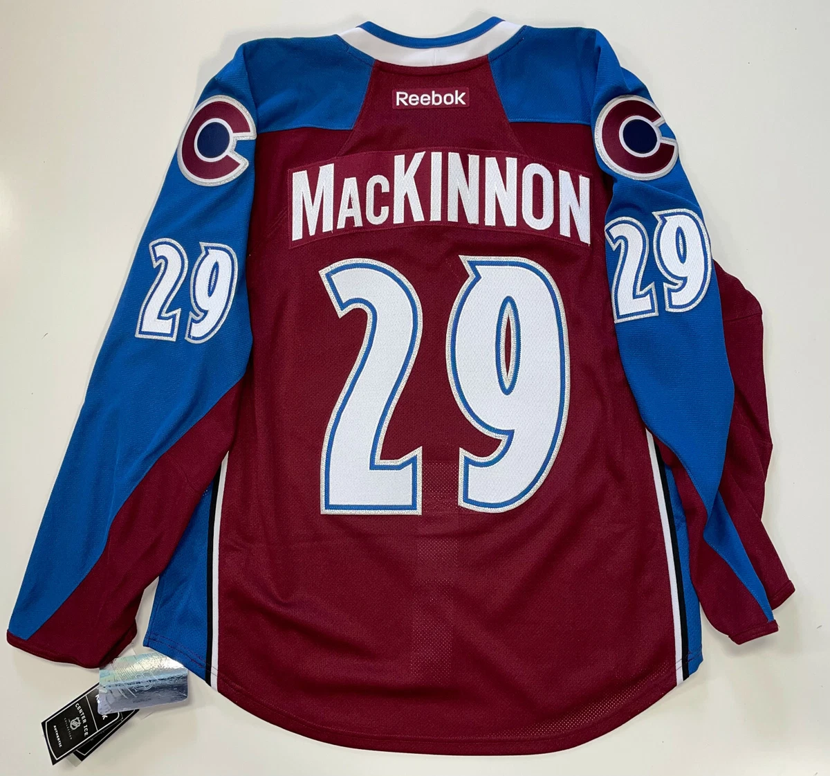 Nathan Mackinnon Colorado Avalanche Reebok Women's Authentic Alternate  Jersey (Royal Blue)