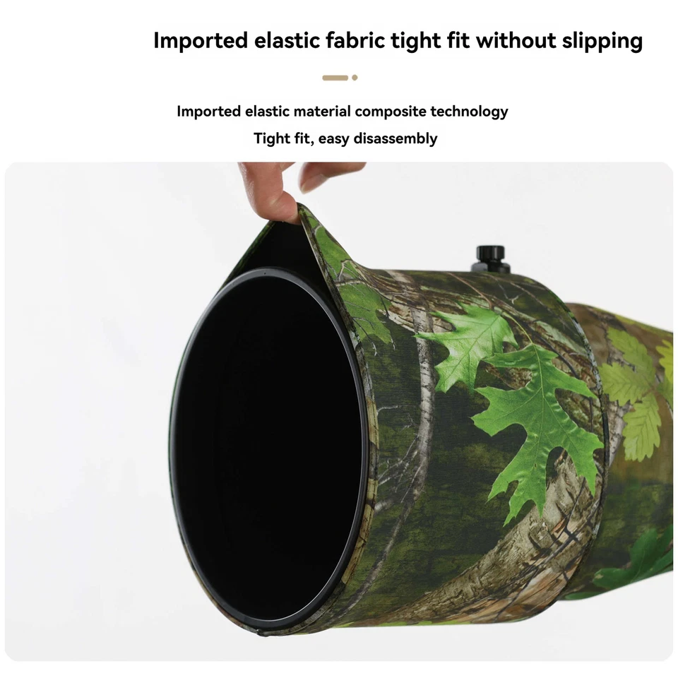 Cubierta de lente ZZQ&CCF para Sony FE 400-800 mm f/6,3-8 G OSS cubierta de lluvia impermeable Foto 4 de 4