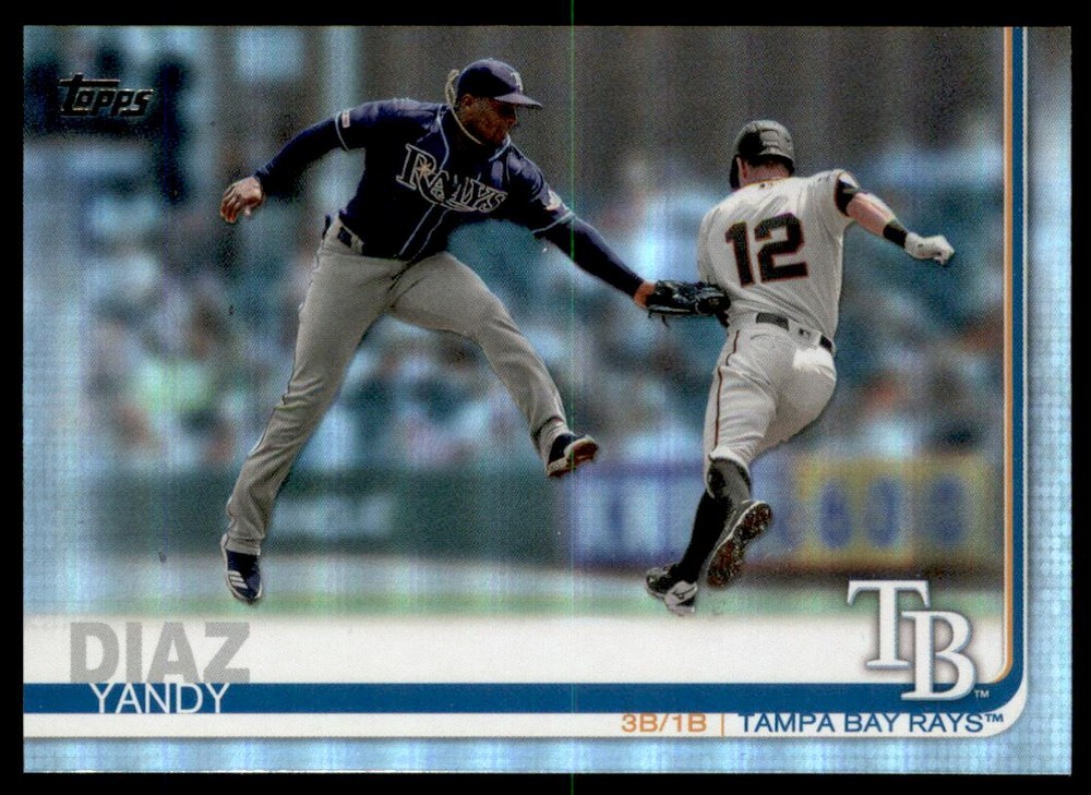 2019 Topps Update Rainbow Foil #US68 Yandy Diaz