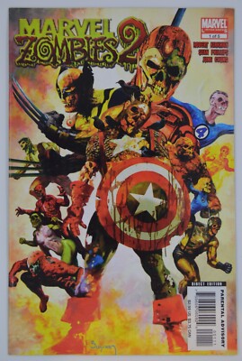 Marvel Zombies 2 #1 & #2 Robert Kirkman Arthur Suydam Cover. Both 1st Prints