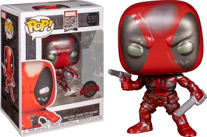 Metallic hotsell deadpool pop
