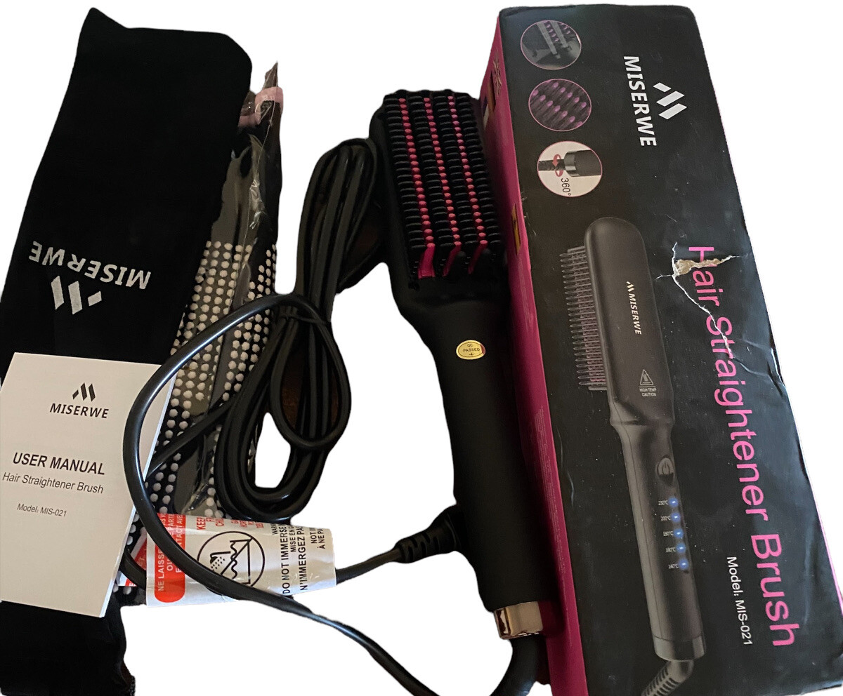 miserwe hair straightener brush Model MIS021 “REARD “ eBay