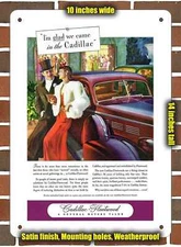 Metal Sign - 1938 Cadillac-Fleetwood _2- 10x14 inches