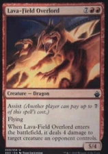 Lava-Field Overlord - Battlebond: #60, Magic: The Gathering Nm R175