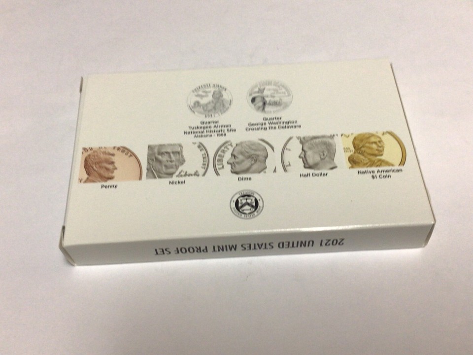 2021 US CLAD PROOF SET IN ORIGINAL BOX . 5 COIN SET OGP. COA #D | eBay