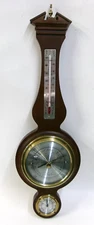 Vintage Airguide Wall Weather Station Thermometer Barometer & Hydrometer