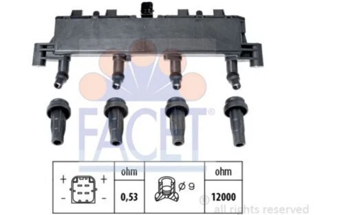 Bobinas aftermarkets Facet para sistemas de encendido en coches