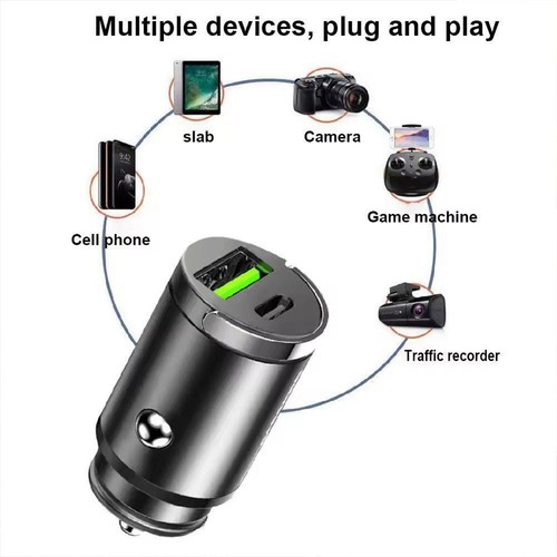 100W Car Charger PD Fast Charging For IPhoneMini USB C Car Charger✨s Mini N0Z0 - Zdjęcie 9 z 11