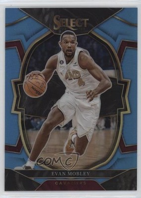 2022-23 Panini Select Concourse Light Blue Prizm 261/299 Evan Mobley #44 12bt