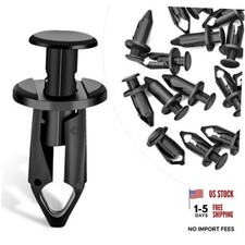 50PCS Fender Clips Body Rivets Engine Under Cover Splash 50Pcs 8mm Clips