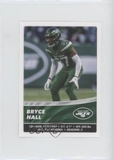 2022 Panini NFL Sticker & Card Collection Stickers Bryce Hall #106 uq5