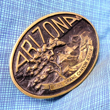 Arizona Grand Canyon State Belt Buckle #RC Br...