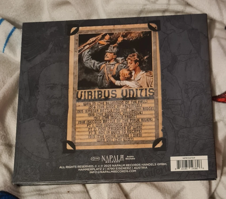 1914 - VIRIBUS UNITIS * CD * NEUES ALBUM 14.11.2025 * EXPLICIT * WIE NEU - Bild 2 von 2