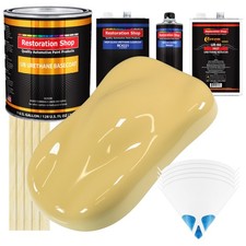 Springtime Yellow Gallon Urethane Basecoat Clearcoat Car Auto Paint Fast Kit