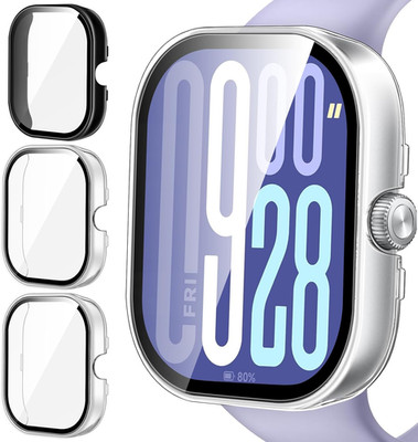 Ivoler 3 Stück Hard PC Hülle Mit Glas Displayschutz Für Xiaomi Redmi Watch 5 / R