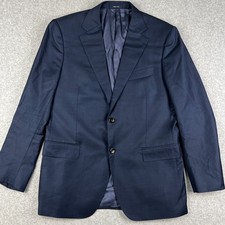Suitsupply Canonico Wool Sport Coat Blazer 42R Mens Blue Surgeon Cuffs READ