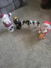 Vintage  1960's  , 1970 Battery Operated  Toys  For Repair  Or Parts