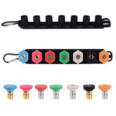 #ad Pressure Washer Tips Set of 7 Pressure Washer Nozzle Tips with Nozzle Holder... $17.82