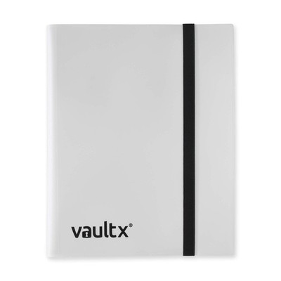 360 Card Storage Binder, 9 Pocket SideLoading Pages, White, 20 Pcs, for Trading