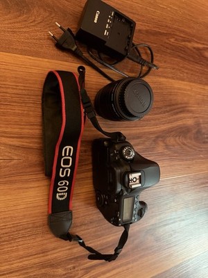Canon EOS 60D DSLR Kamera, Schwarz, Spiegelreflex Digitalkamera inkl. Objektiv