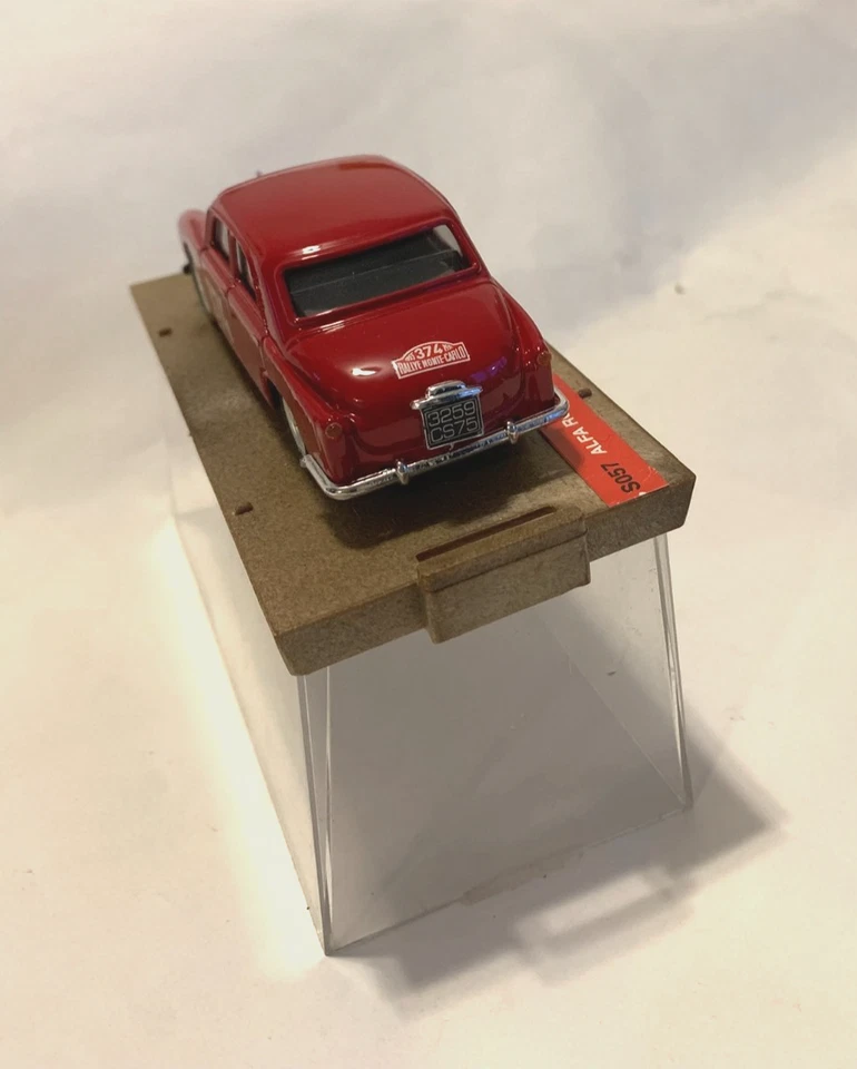 Alfa Romeo 1900 Pochon Honore Monte Carlo Rally 1955 Modelo S057 Como Nuevo en Caja Foto 2 de 4