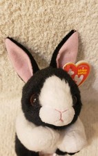 Checkers Rare Bunny Rabbit Retired Ty Beanie Babies