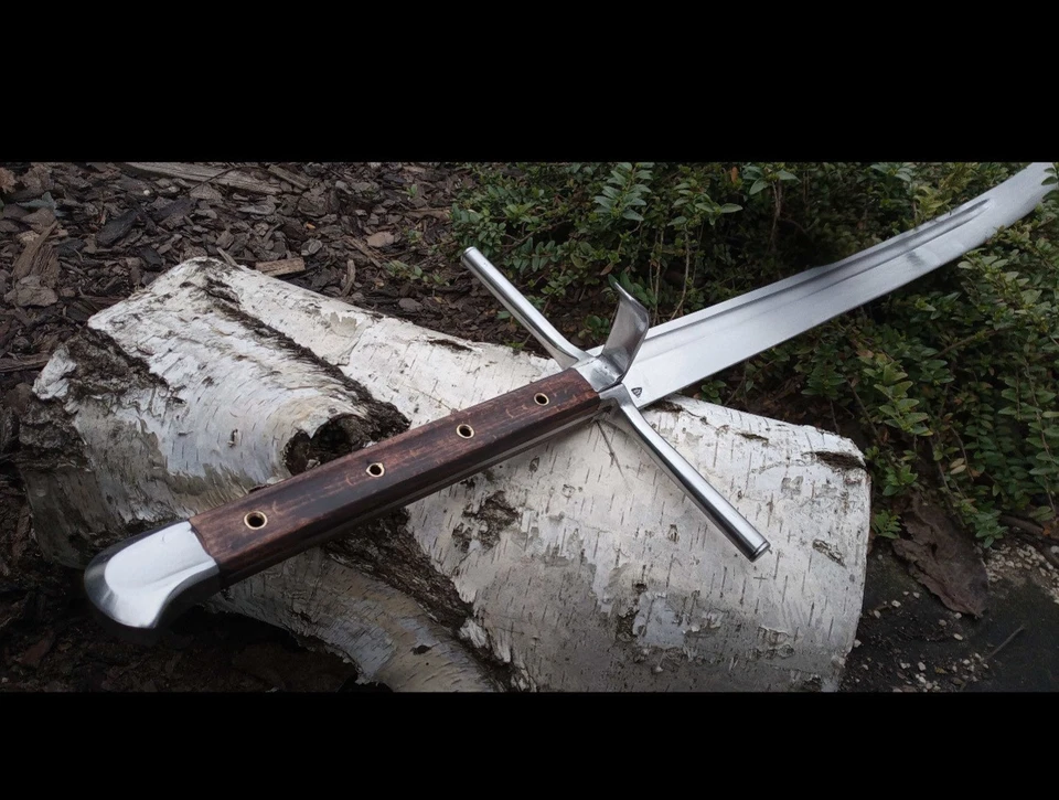 Custom Handmade kriegsmesser Sword - D2 TOOL STEEL - Collectible Sword - Image 3 of 3
