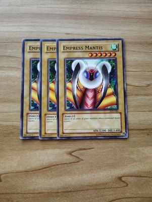 Yu-Gi-Oh! - Empress Mantis 3X - Full Playset