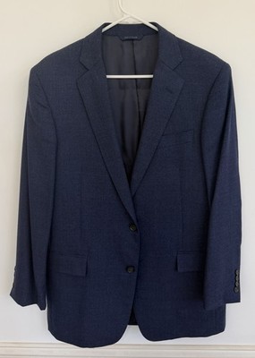 Brooks Brothers 40R Regent Fit Sport Coat Navy Blue REDA Italian Wool Blazer