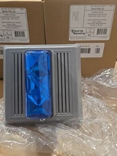 Edwards Signaling 869STRB-AQ Signaling Blue Electronic Xenon Strobe with Horn