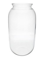 INNA-Glas Dekovase Friederika, Aus Glas, Klar, 43Cm, Ø22Cm