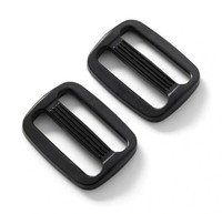Prym Leiterschnallen 25Mm Schwarz (Steckschnalle Leiter Gurtband Taschen 416385)