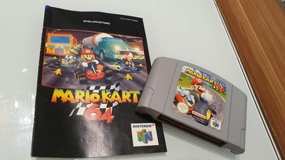 Mario Kart 64 Nintendo 64 N64 PAL Spielmodul Game Pak NUS-006 (EUR) 100% OK