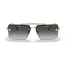 Versace Medusa Sunglases Women's Sunglasses Gradient Gold Frame