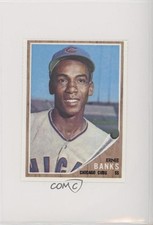 1977 Dover Classic Baseball Cards Reprints Ernie Banks (1962 Topps) HOF 0z6