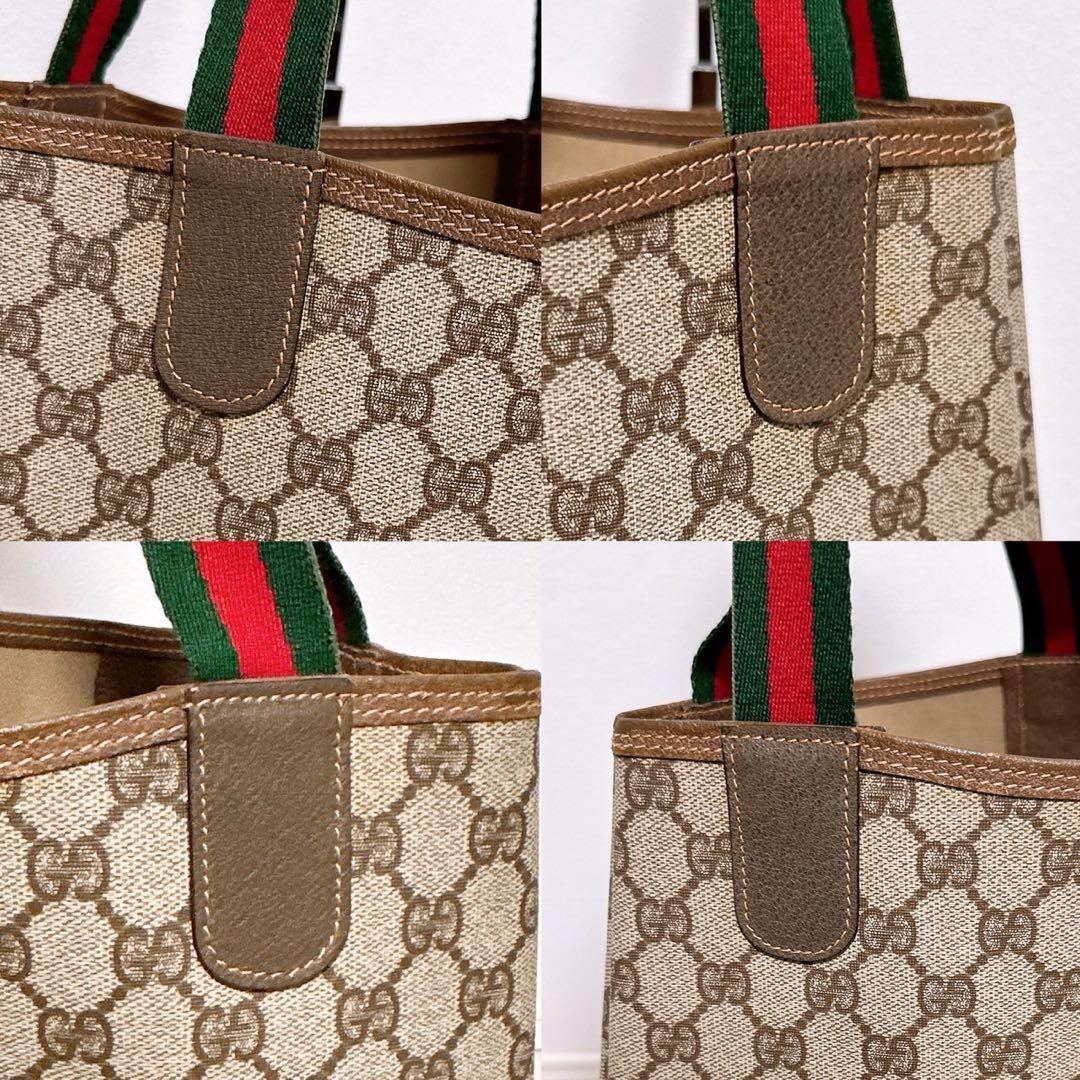 GUCCI Tote Bag PVC Women’s Large A4 Storage Authentic Excellent Condition thumbnail 5