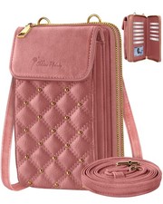 Cell Phone Purse for Women - Cute Leather Small Crossbody Bags for Girls Ladi...